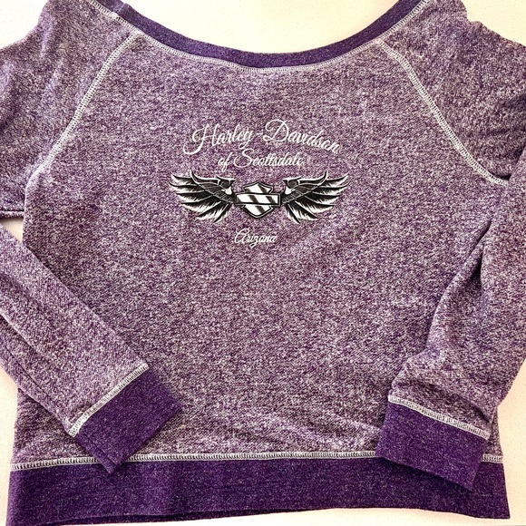 Harley Davidson cropped sweatshirt - Picture 2 of 2